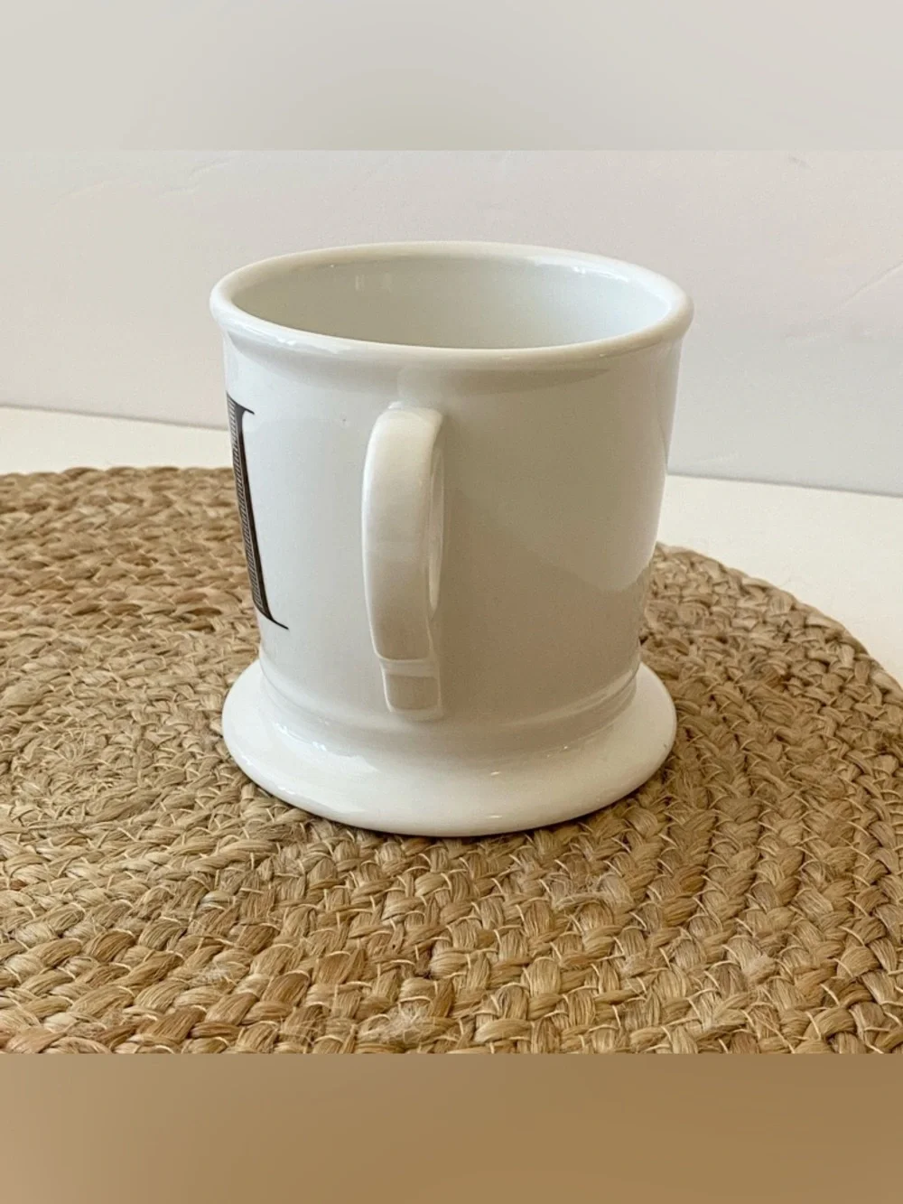ANTHROPOLOGIE Apothecary (H) Monogram Mug